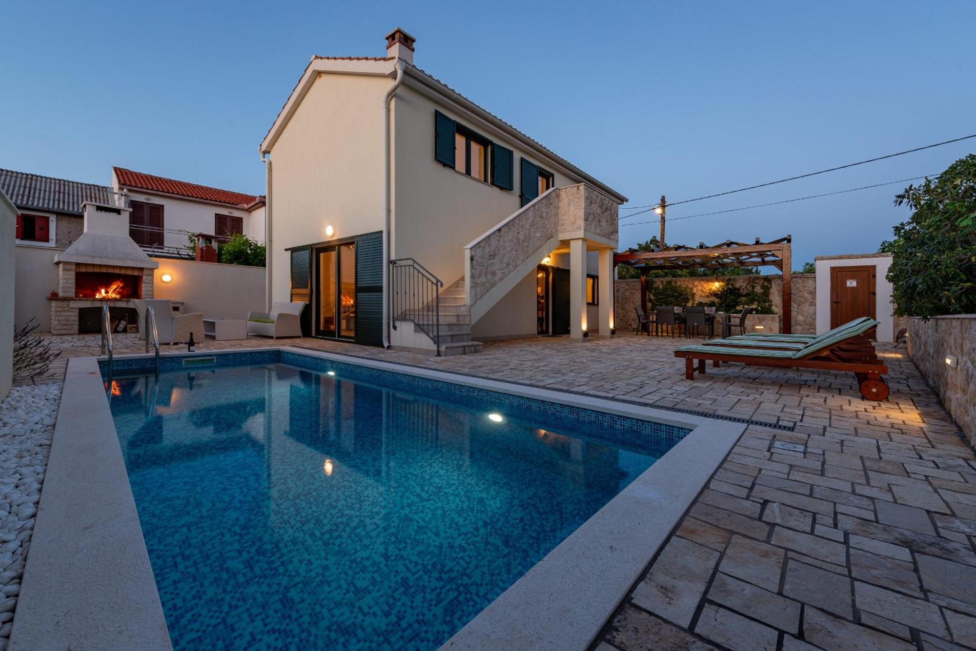 Villa Ivo Zadarvillas 빈예라크 외부 사진